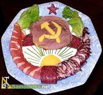 красивое блюдо из обычных продуктов