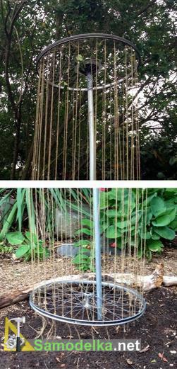 Как сделать круглую шпалеру своими руками