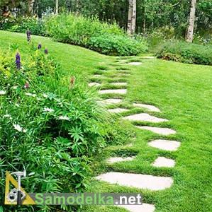 Садовые дорожки своими руками фото 1