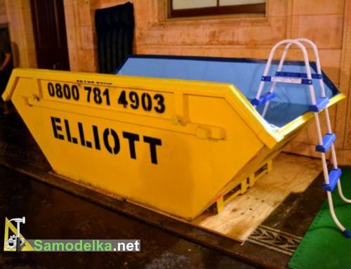 Самодельный бассейн на даче из контейнера Самодельный бассейн на дачу