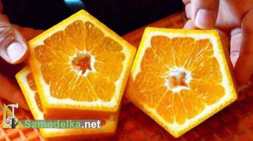 пятиугольный апельсин