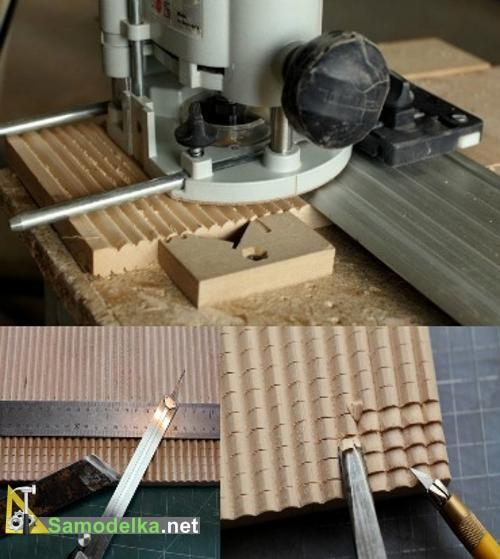 Как сделать настенную ключницу своими руками - крыша