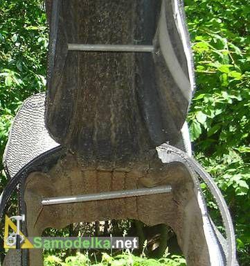 качели из покрышки своими руками вид изнутри