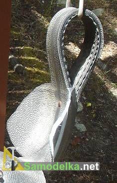 качели из покрышки своими руками крепление и спинка