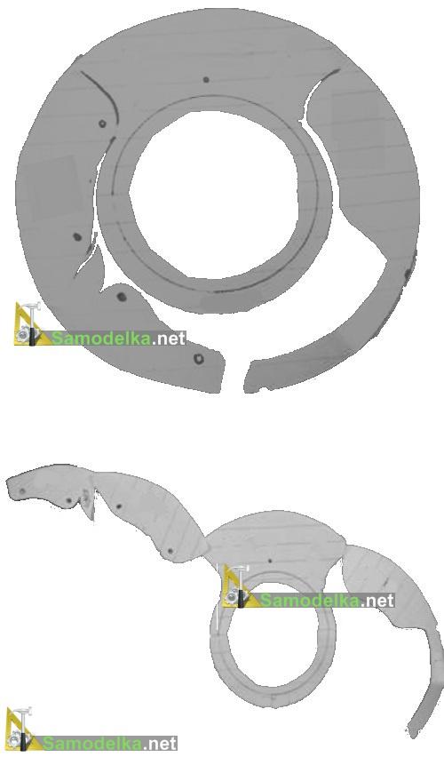качели из покрышки выкройка