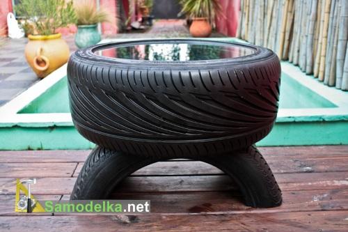  мебель из покрышек