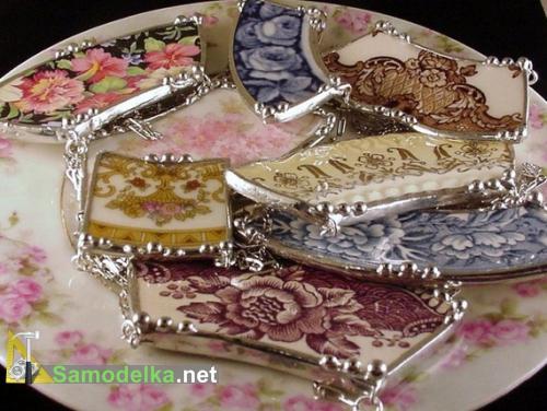 что можно сделать с разбитой тарелкой