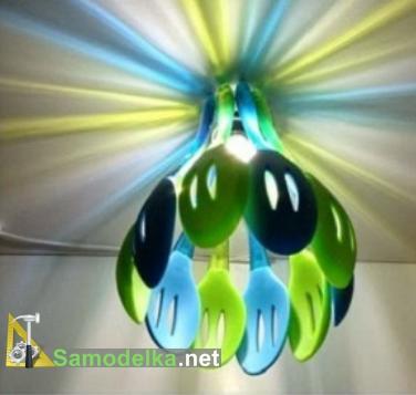 люстра из ложек своими руками