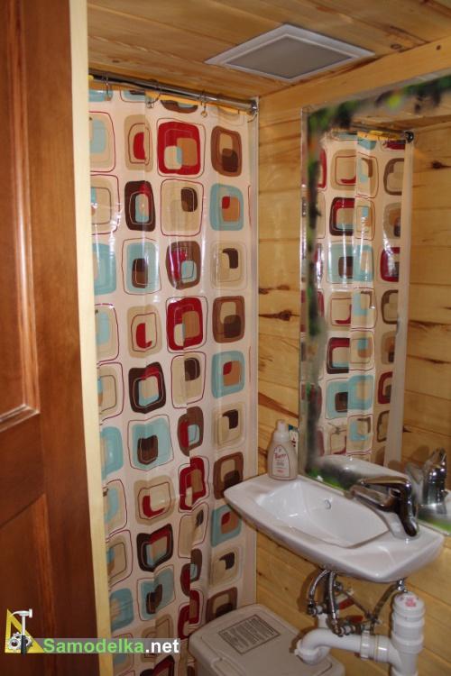 Раковина и душ в деревянном доме на колесах своими руками Раковина и душ в деревянном доме на колесах своими руками