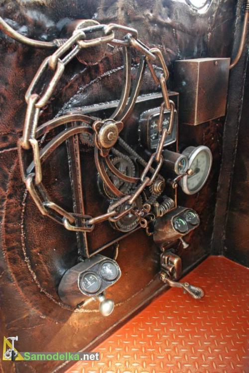 кабина самодельного гриля