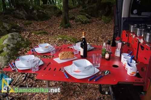раскладной кемпинг для внедорожника