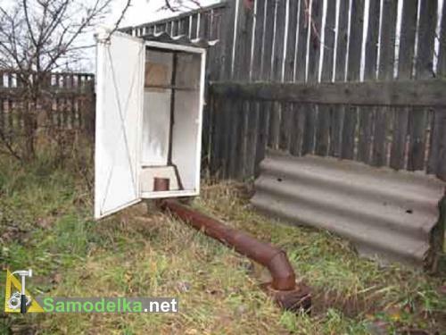 Фото самодельная коптильня холодного копчения из холодильника