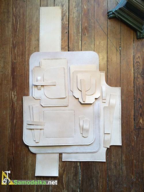 набор деталей для сумки с готовыми  швами набор деталей для сумки с готовыми  швами