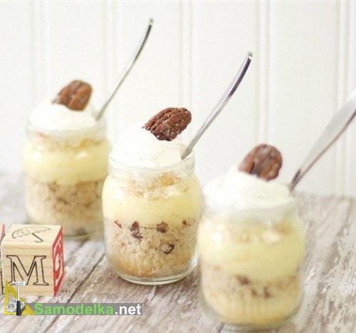 поделки из баночек из под детского питания - порционные стаканчики