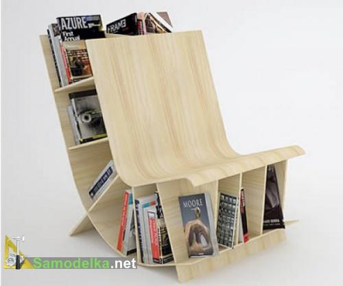 Необычные полки фото - полка кресло