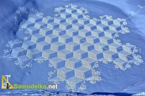 на один снежный рисунок художник тратит уйму времени на один снежный рисунок художник тратит уйму времени