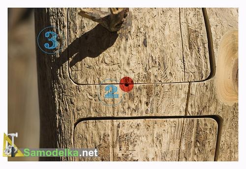 Как сделать шкаф из бревна выпиливаем ящики