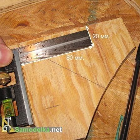 угловые струбцины своими руками - размечаем угловые струбцины своими руками - размечаем