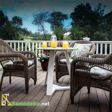 готовый стол для дачи на улицу своими руками