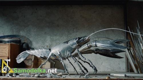 Некоторые животные из металла устрашают