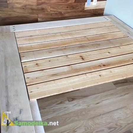 Самодельные ламели для кровати из дерева