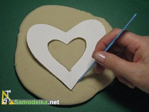 изготовление валентинки соленое сердце на лоскутке изготовление валентинки соленое сердце на лоскутке