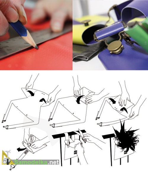 как сделать сумку-горошок для цветов