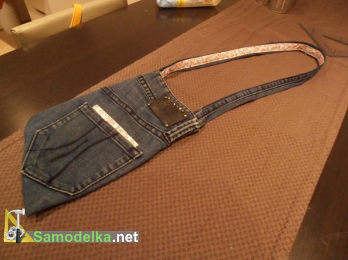 делаем сумку из джинсов делаем сумку из джинсов