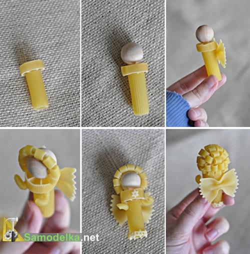 ангелы из макарон