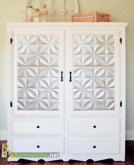 как преобразить старый шкаф результат