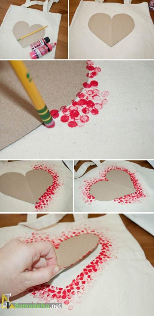 Рисунок на ткани своими руками - краска Рисунок на ткани своими руками - краска