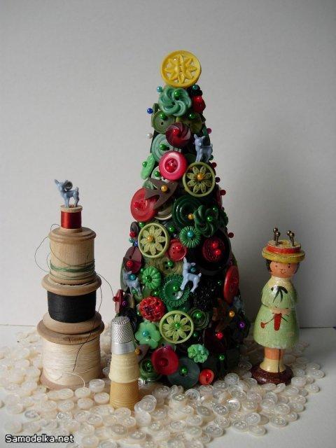из чего можно сделать новогоднюю елку