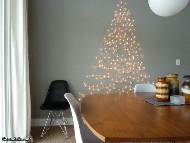 из чего можно сделать новогоднюю елку