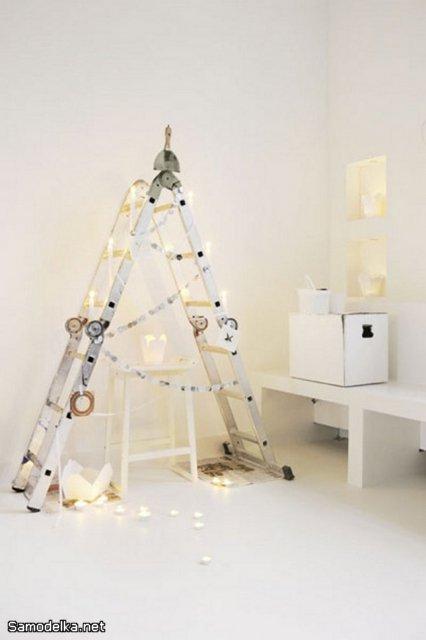 из чего можно сделать новогоднюю елку