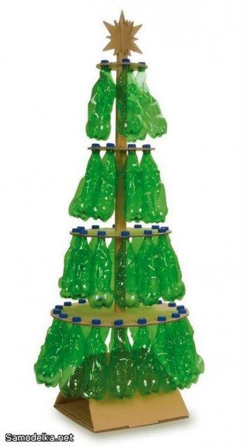 из чего можно сделать новогоднюю елку