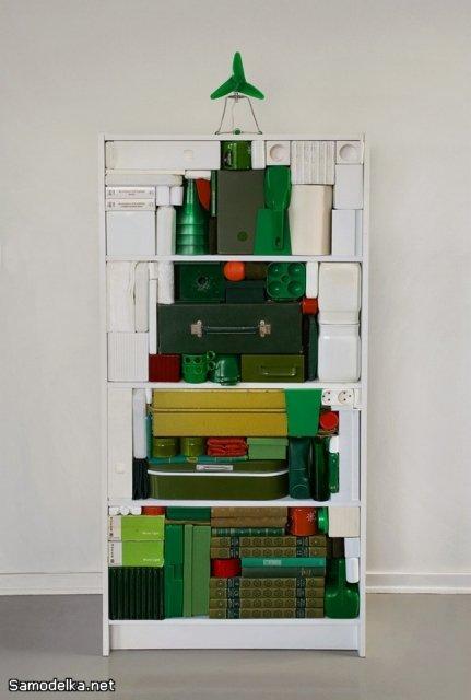 из чего можно сделать новогоднюю елку