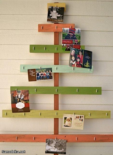 из чего можно сделать новогоднюю елку