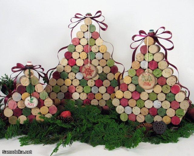из чего можно сделать новогоднюю елку