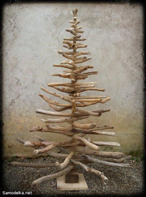 из чего можно сделать новогоднюю елку