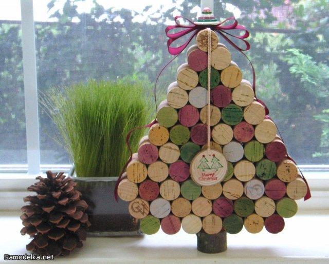 из чего можно сделать новогоднюю елку