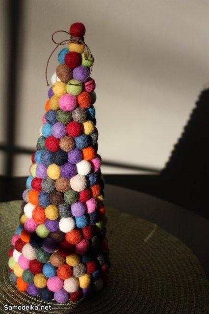 из чего можно сделать новогоднюю елку