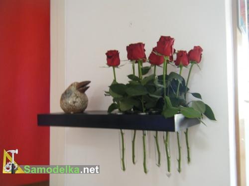 как сделать Полочку-вазу