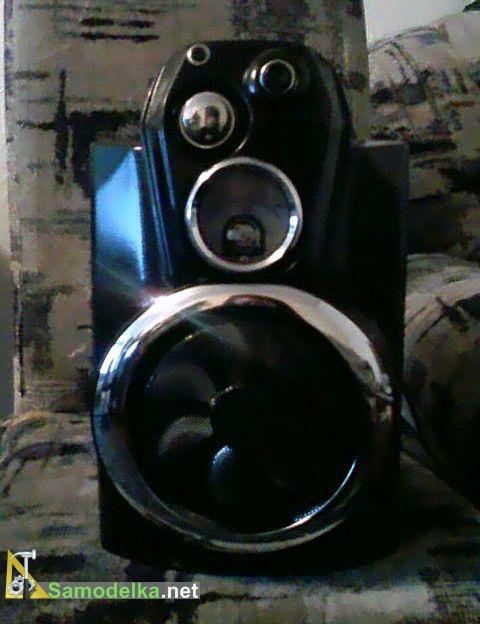 Компьютер в акустической колонке