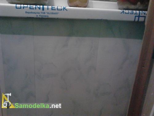 пластиковый подоконник вместо бетонного