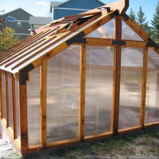 Как построить стационарную, добротную теплицу.