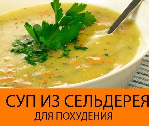 Как приготовить суп и салат из сельдерея для похудения