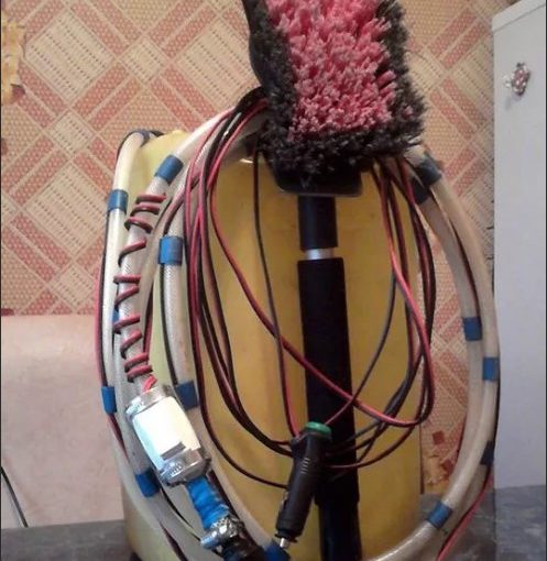 Самодельная минимойка для машины на 12 Вольт